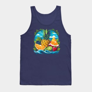 Summer Fruits Summer Vibes Tank Top